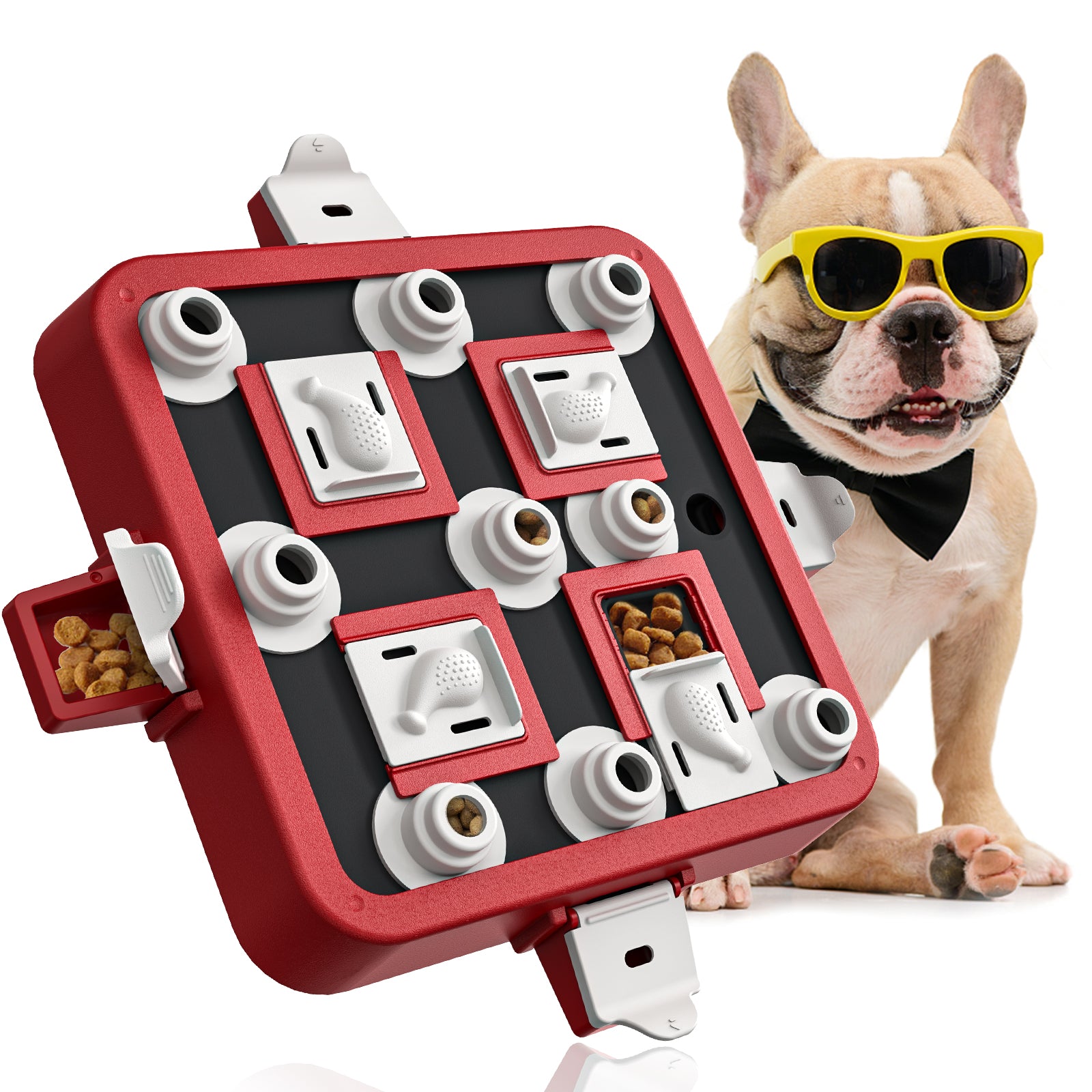 Dog Puzzle Toy Dogs Brain Stimulation Mentally Stimulating Toys Puppy Treat  Food