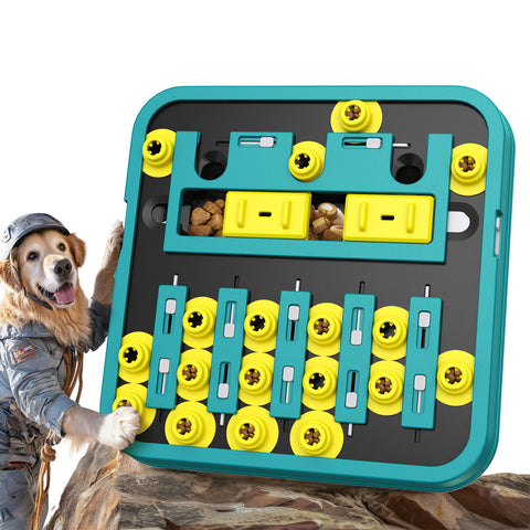 KADTC Pro Max Extra-Large Dog Puzzle Toy with adjustable maze and treat-finding tracks