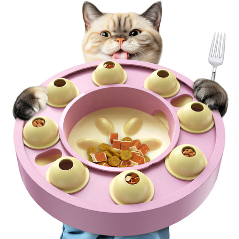 KADTC Cat Puzzle Toy Kitten Puzzle Feeder For Cats Indooor