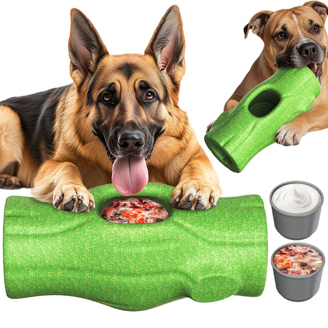 KADTC 3 in 1 Extra-Large Size Durable Dog Frozen Treat Toy & Chew & Fillable Toy
