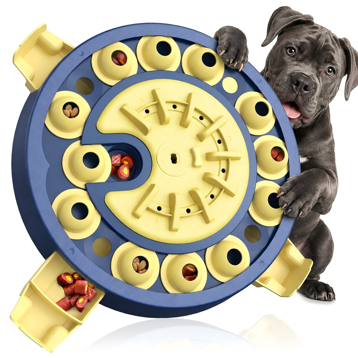 KADTC Dog Puzzle Toy 3 Levels of Step-by-Step Challenge,4 Ways to Play