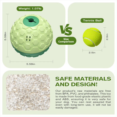 KADTC Extra-Large Wobble Giggle & Treat Dispenser Ball