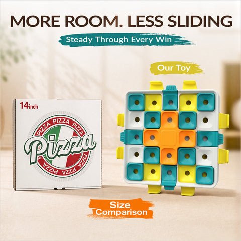 KADTC XL, 2-Levels, Advanced Dog Puzzle Toy, Brain Games for Smart Dogs