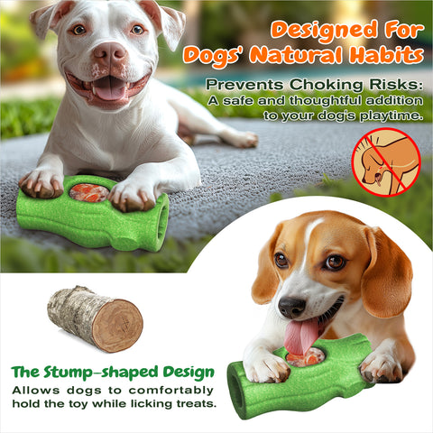 KADTC 3 in 1 X-Large Size Durable Dog Frozen Treat Toy & Chew & Fillable Toy