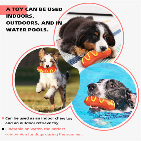 KADTC Dog Chew Toys for Aggressive Chewers Indestructible Tough Durable Squeaky Interactive Puppy Toy Teeth Toothbrush for Small Medium Large Dogs Breed Birthday Gift