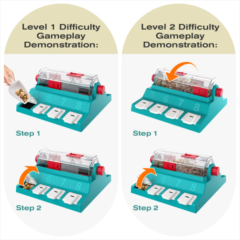 KADTC Extra Large 2 Levels of Challenge Dog Puzzle Feeder