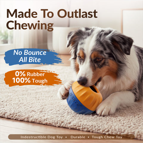 KADTC 3 IN 1 Dog Enrichment Toy, Freeze & Chew & Treat Dispenser Ball
