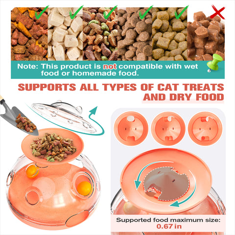 KADTC Large Size Cat Puzzle Toy - 2 Ways to Play