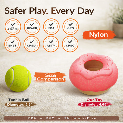 KADTC L, 2 in 1, Frozen Treat Dog Toy Tough Chew Toy for Medium/Large Dogs