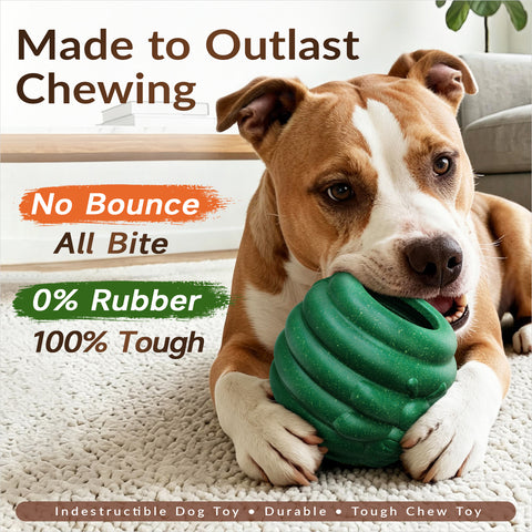 KADTC All in ONE - 3 in 1 - Honey Jar Durable Dog Fillable Toy Frozen Lick Treat Tray & Food Dispensing Balls Peanut Butter Filler Enrichment Freeze Cup & Indestructible Dogs Chew Teething Toys
