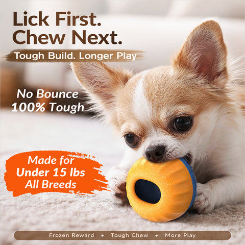 KADTC 3-in-1 Dog Enrichment Toy Fillable & Freeze & Treat Dispenser & Chew
