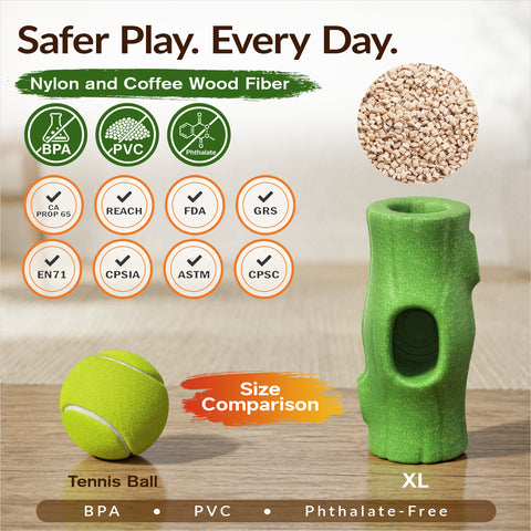 KADTC 3 in 1 X-Large Size Durable Dog Frozen Treat Toy & Chew & Fillable Toy