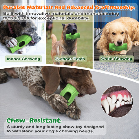 KADTC 3 in 1 X-Large Size Durable Dog Frozen Treat Toy & Chew & Fillable Toy