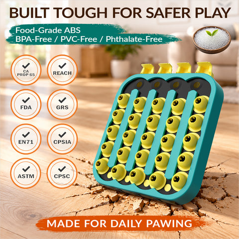 KADTC Hard Dog Puzzle Toy, XL, 4 Levels, Mental Stimulation for Smart Dogs