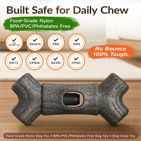 KADTC XL, 2-in-1, Dog Bully Stick Holder & Chew Toy for Aggressive Chewers