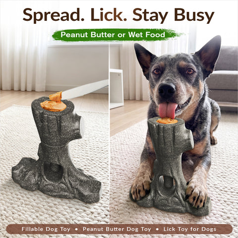 KADTC 3 in1 Durable Bully Stick Holder & Chew & Fillable Toys