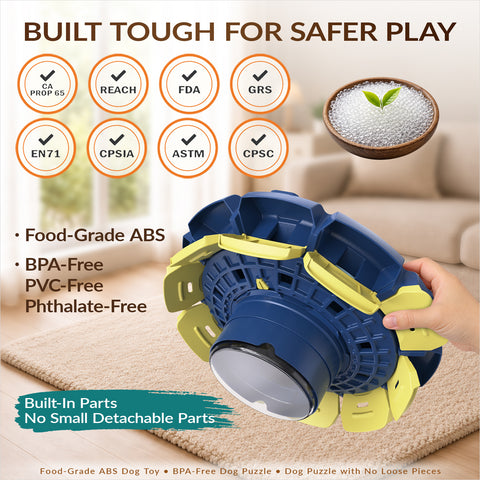KADTC Dog Puzzle Toy, XL 3-Level, Beginner to Expert Mental Stimulation Toy