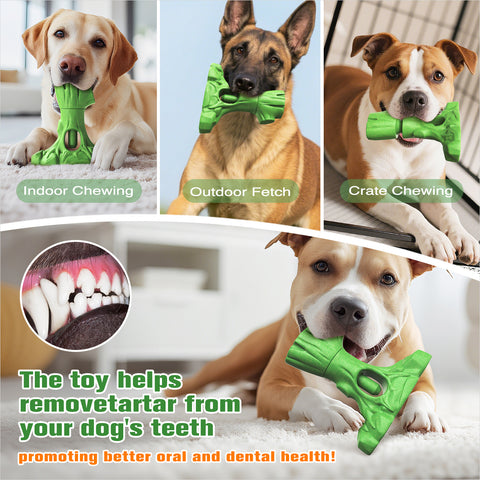 KADTC 2 in 1 Root Durable Bully Stick Holder and Indestructible Dog Chew Toy Tough Thanksgiving Toys UV1