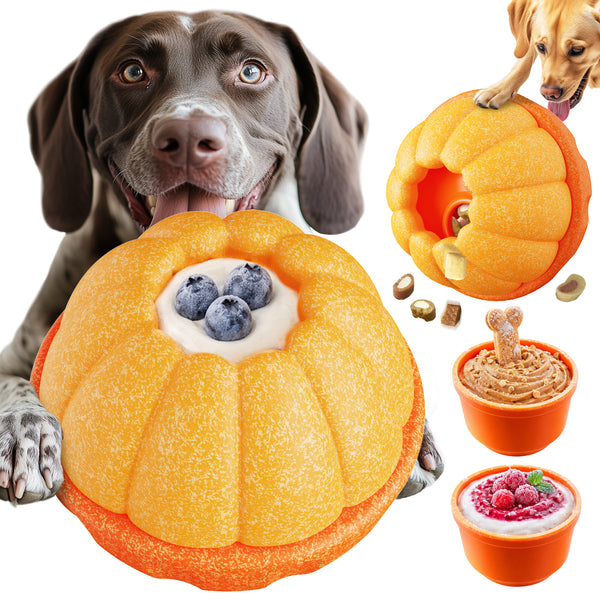 KADTC L, 3-in-1, Frozen Treat Dog Toy & Kibble Dispenser & Chew
