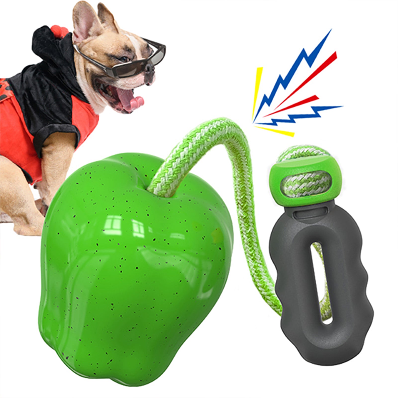 Interactive Dog Toys, Durable Natural Rubber Dog Toys For Aggressive  Chewers,puppy Toothbrush Clean Teeth Interactive Toys, Fun To Fetch And  Chase, I