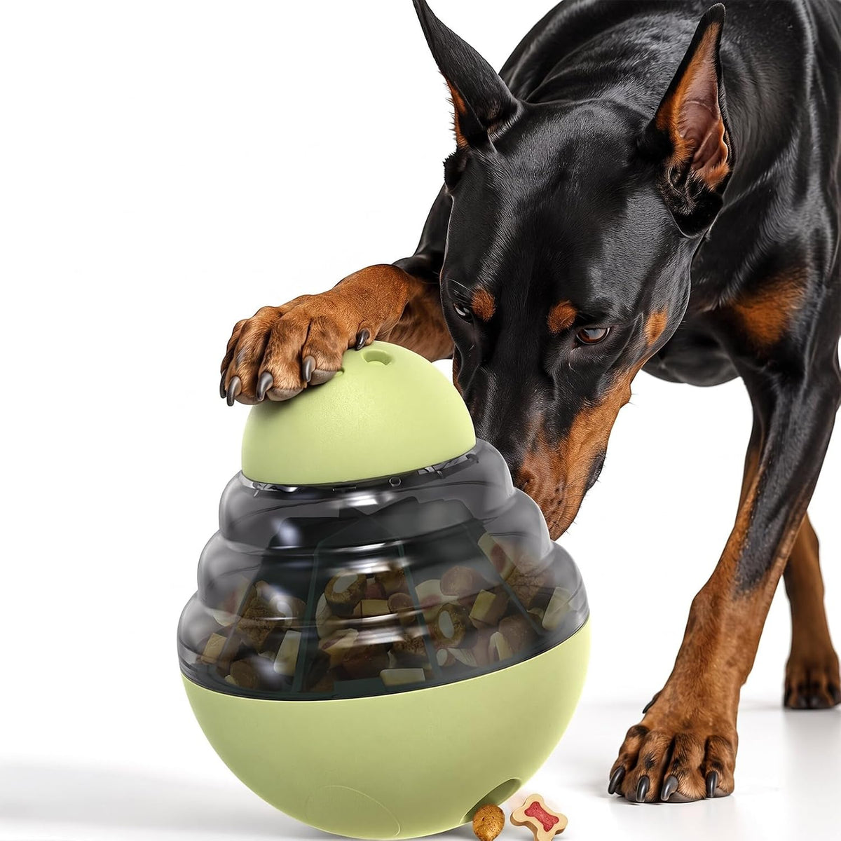 KADTC XXL Size, Wobble Treat Dispenser Dog Toy Puzzle Feeder for Large Dogs