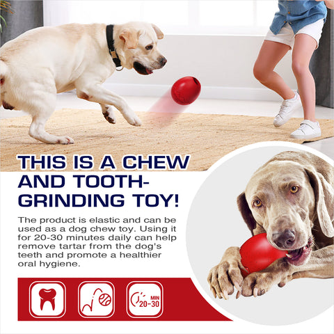 KADTC Classic Dog Toy for Extra Larger Aggressive Chewers Indestructible Tough Durable Food Slow Dispenser Interactive Big Puppy Toys Teeth Toothbrush Chase Fetch Chew Medium Dogs Breed Birthday