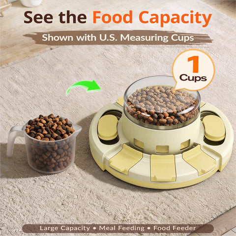 KADTC 2 Levels of Challenge Dog Puzzle Toy Slow Feeder