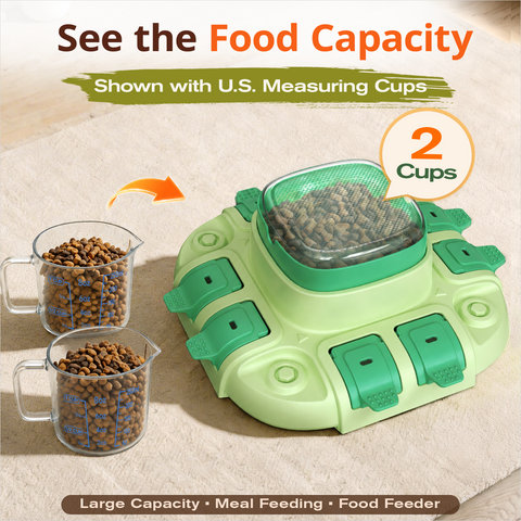 KADTC 2 IN 1 Levels Dog Puzzle Feeder Toy