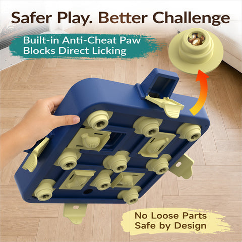 KADTC 3-Level Dog Chess Puzzle Toy, Easy to Advanced
