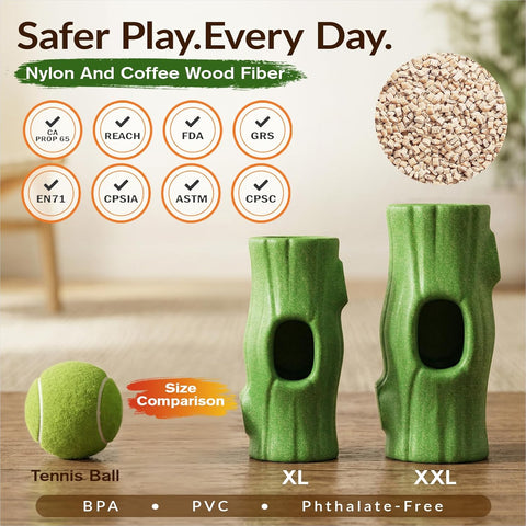 2 PCS KADTC XXL 3-in-1 Durable Dog Enrichment Toy - Long-Lasting Fillable & Frozen Lick Toy - No-Transfer Freeze & Play -Mess-Free - Ultimate Boredom Buster & Tough Chew Toys for Large Dogs