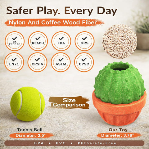 KADTC All in ONE 3 in 1 Durable Dog Fillable Toy & Frozen Lick Treat Tray & Food Dispensing Balls & Peanut Butter Filler Enrichment Freeze Ball Indestructible Dogs Chew Toys Christmas & New Year Gift