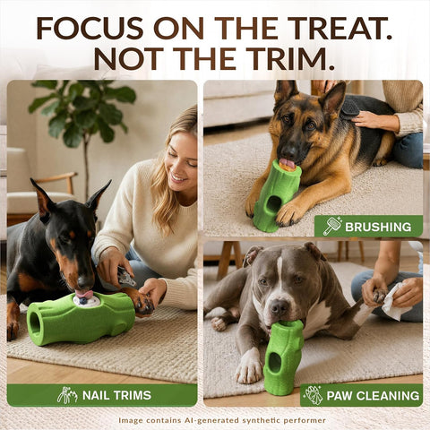 2 PCS KADTC XXL 3-in-1 Durable Dog Enrichment Toy - Long-Lasting Fillable & Frozen Lick Toy - No-Transfer Freeze & Play -Mess-Free - Ultimate Boredom Buster & Tough Chew Toys for Large Dogs