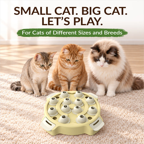 KADTC 2-Level Dog & Cat Puzzle Toy, Mental Stimulation Game for Smart Pets