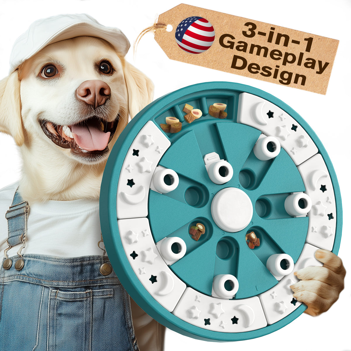 Dog Mental Stimulation Toys, Diy Dog Puzzle Toys For Small/Medium