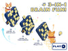KADTC 3-Level Dog Chess Puzzle Toy video showing slide, lift, flip, and treat-finding play
