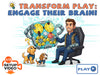 KADTC 5-Level Extra-Large Dog Puzzle Toy video showing 6 ways to play, 5 challenge levels, and treat-finding enrichment for food-motivated dogs
